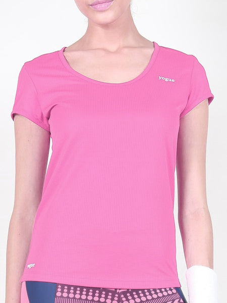 Pink Round-neck T-Shirt