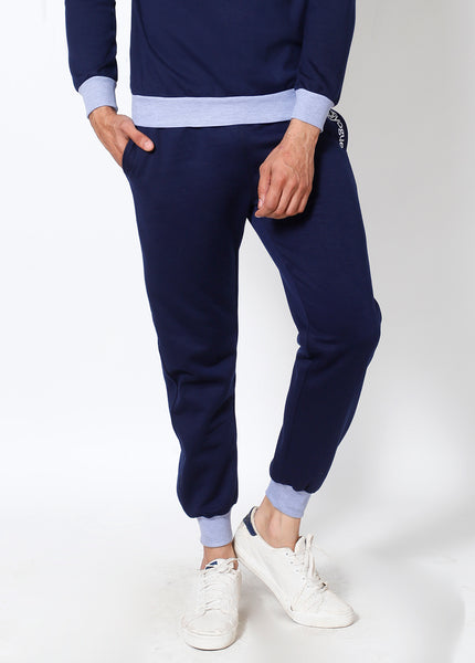 Navy Sky - Thermal Joggers