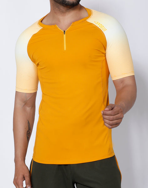 Mustard Yellow Compression T-Shirt