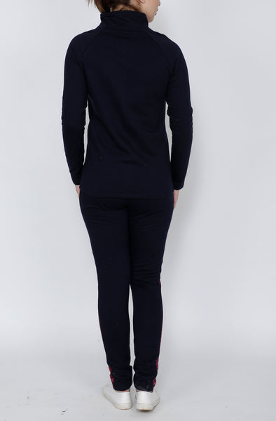 Navy & Pink Thermal Tracksuit