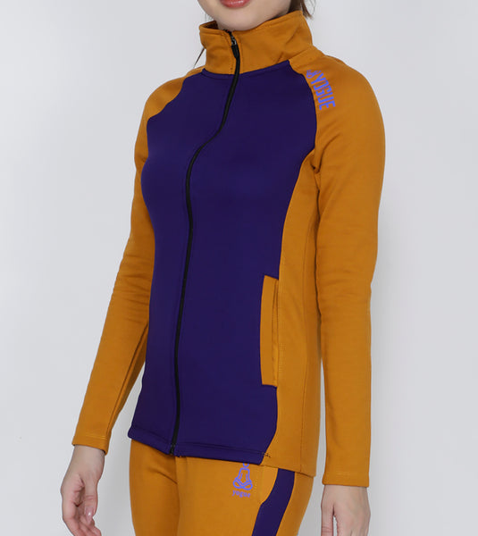 Purple & Gold Thermal Jacket