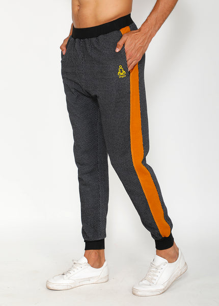 Black Amber Terry Joggers