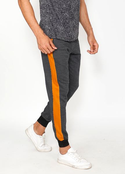 Black Amber Terry Joggers