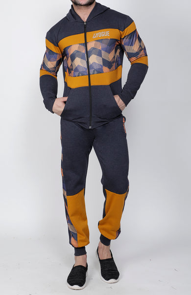 Graphite & Gold Thermal Tracksuit