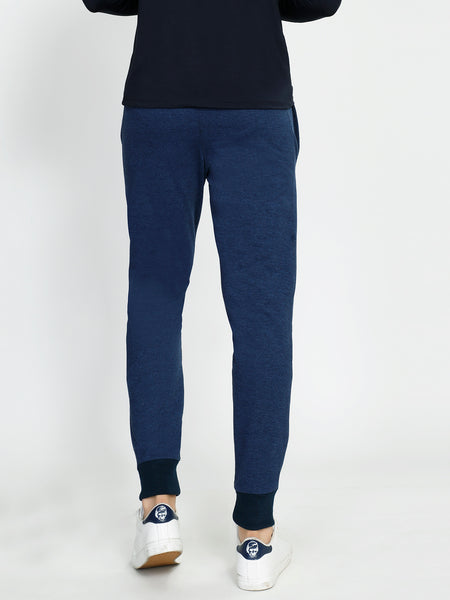 Blue Texture French Terry Joggers