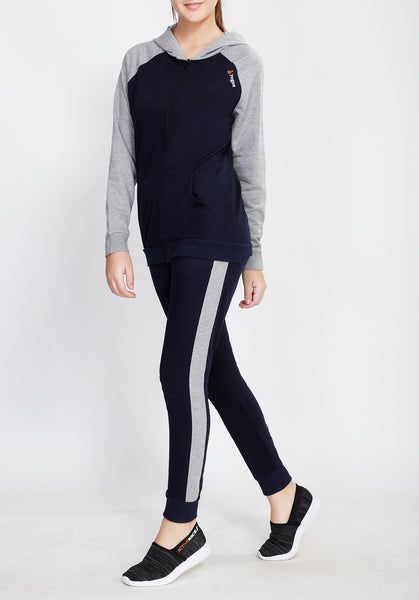 Navy and Grey Tracksuit
