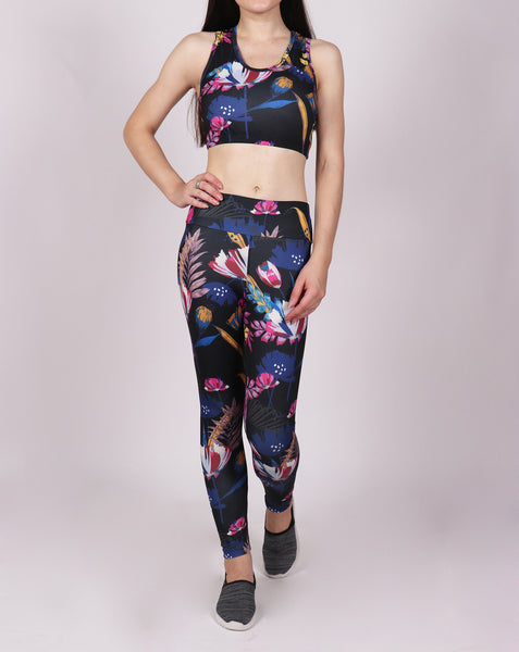 Shop The Look - Top + Leggings - Floral Space