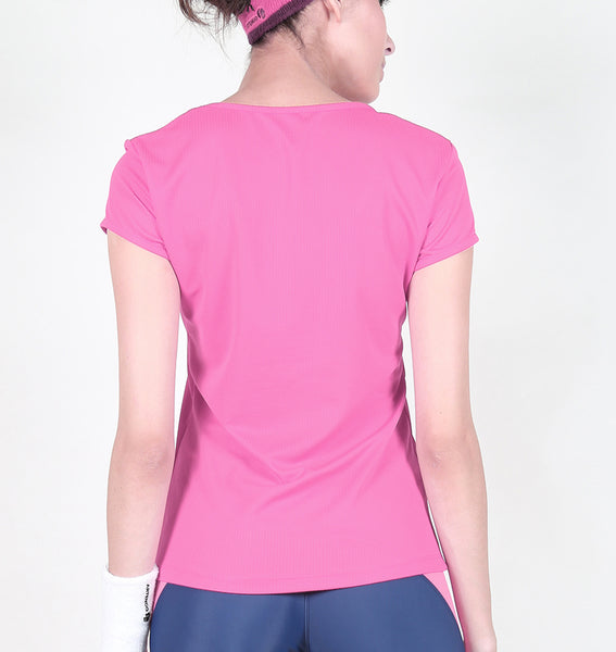 Pink Round-neck T-Shirt