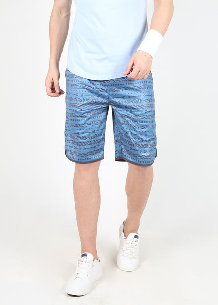 Yogue Blue Triangle Shorts