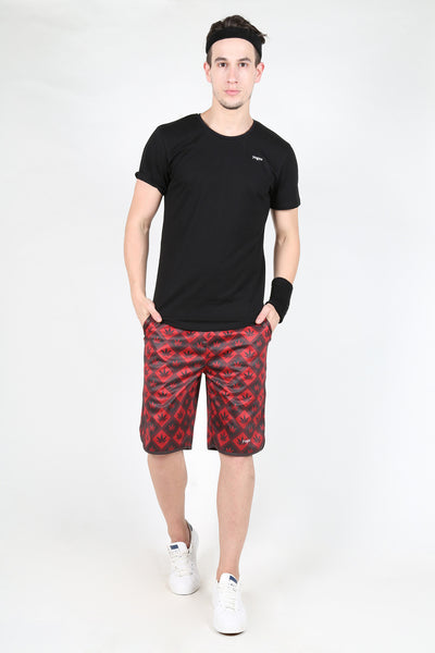 Yogue Red Shorts