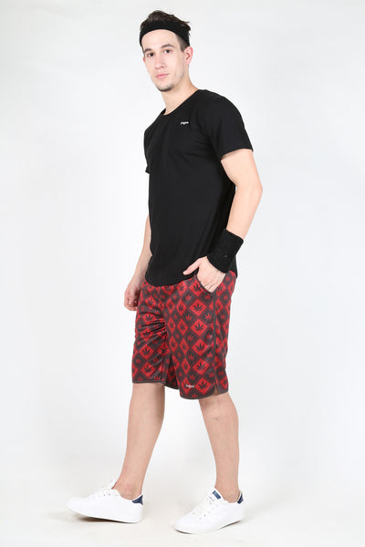 Yogue Red Shorts
