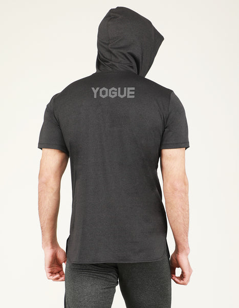 Charcoal Grey Hooded T-Shirt