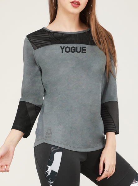 Grey Full Sleeve T-Shirt