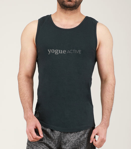Yogue Active Dark Grey Gym Vest