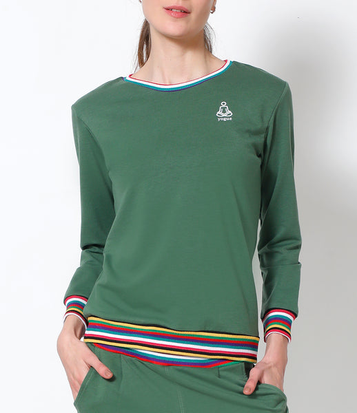 Basil Green Sweatshirt