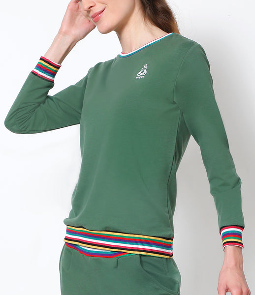 Basil Green Sweatshirt