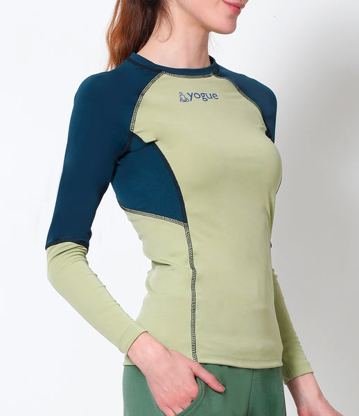 Teal Green Full-Sleeve Athlete Top