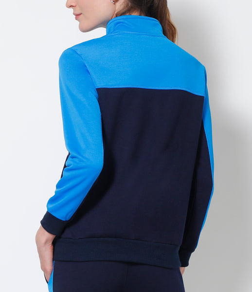 Azure Navy Slim Fit Thermal Jacket