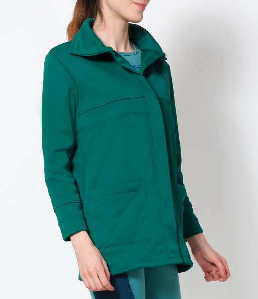 Cadmium Green Long Thermal Jacket