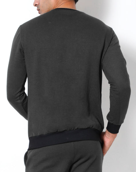 Dark Grey - Thermal Sweatshirt