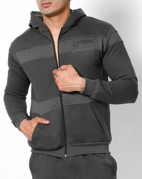 Graphite Stripes Thermal Jacket