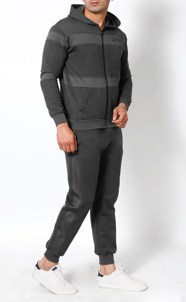 Graphite Stripes Thermal Tracksuit