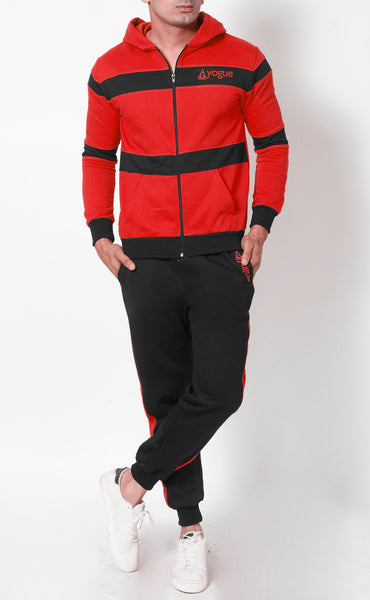 Black Crimson Thermal Tracksuit