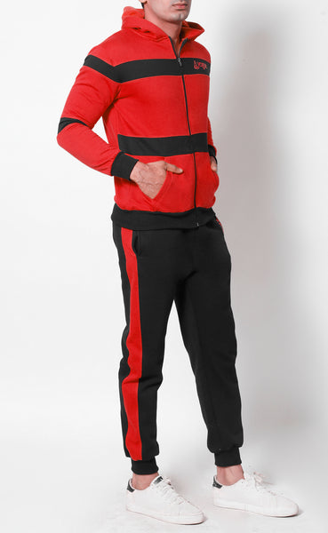 Black Crimson Thermal Tracksuit