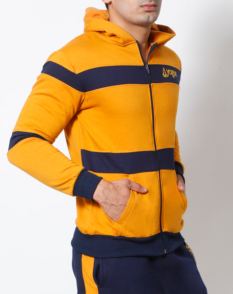 Mustard Navy Thermal Jacket