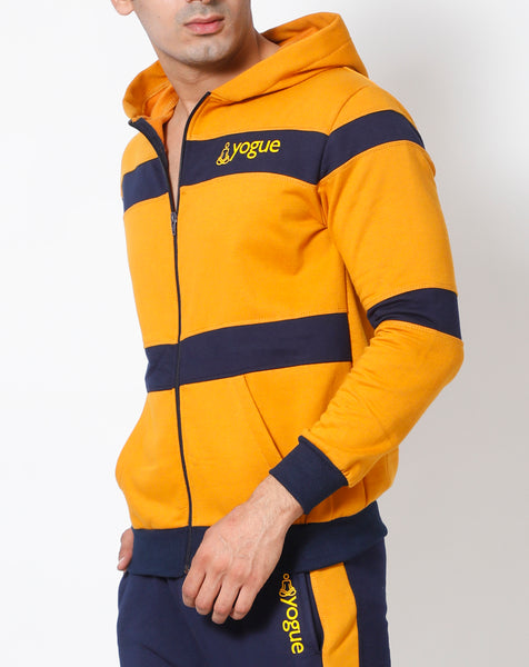 Mustard Navy Thermal Jacket