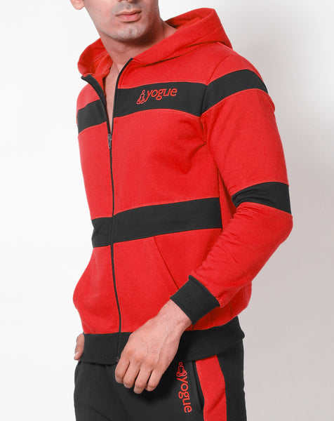 Black Crimson Thermal Jacket