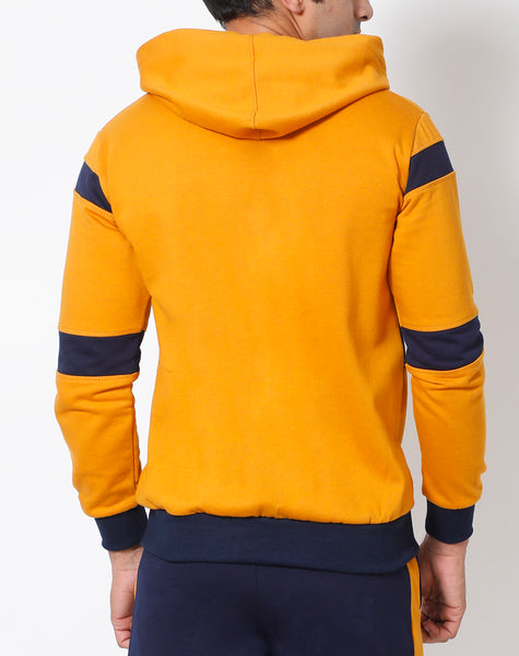 Mustard Navy Thermal Jacket