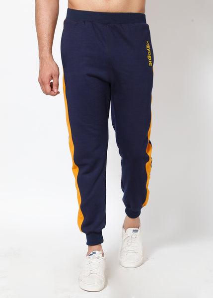 Mustard Navy Thermal Joggers