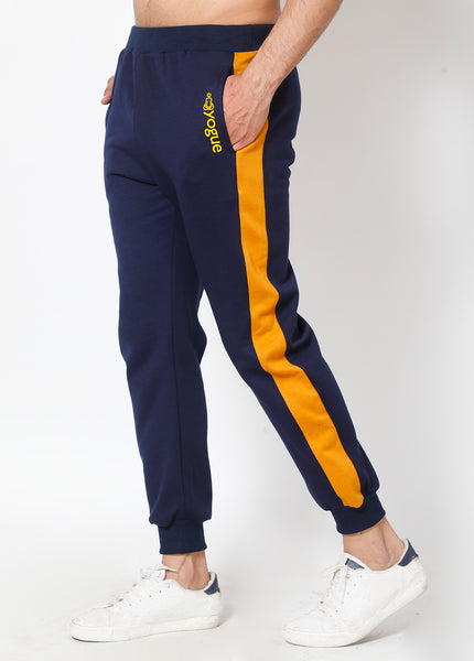 Mustard Navy Thermal Joggers