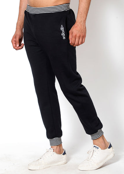Black Stripes - Thermal Joggers
