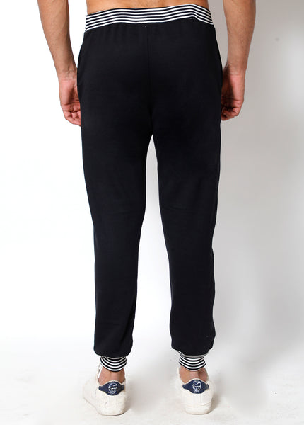 Black Stripes - Thermal Joggers