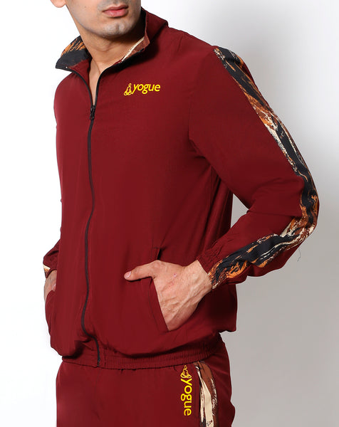 Caribbean Red Athlete Jacket