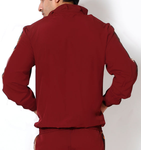 Caribbean Red Athlete Jacket