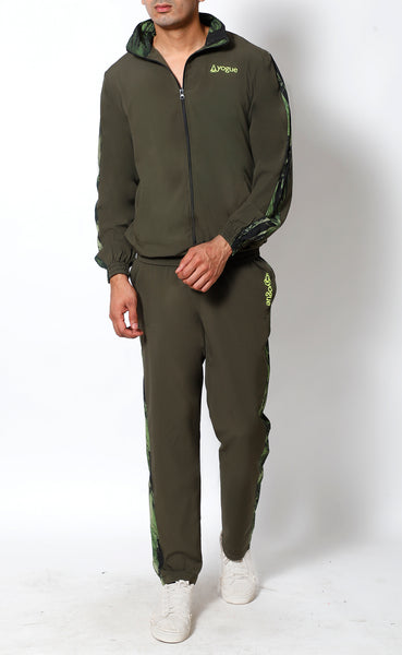 Army Green Athlete Tracksuit