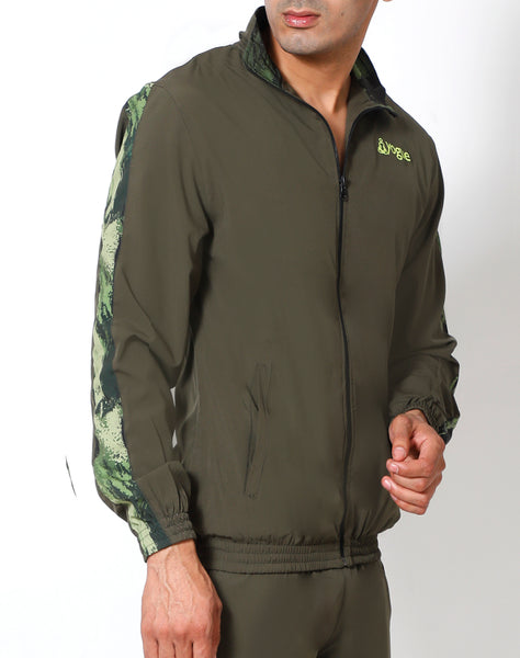 Army Green Athlete Jacket
