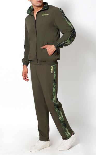 Army Green Athlete Tracksuit