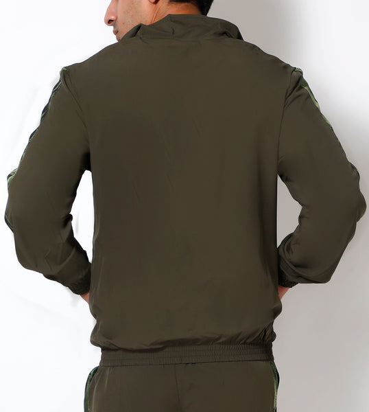 Army Green Athlete Jacket