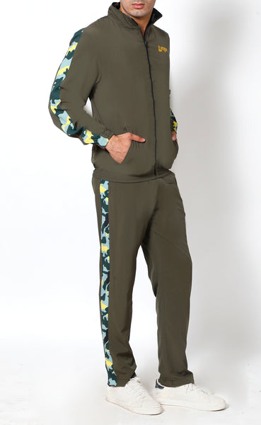 Olive Marine Athlete Tracksuit