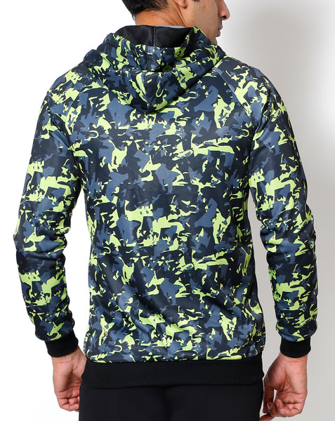 Cuban Camo Hooded Jacket