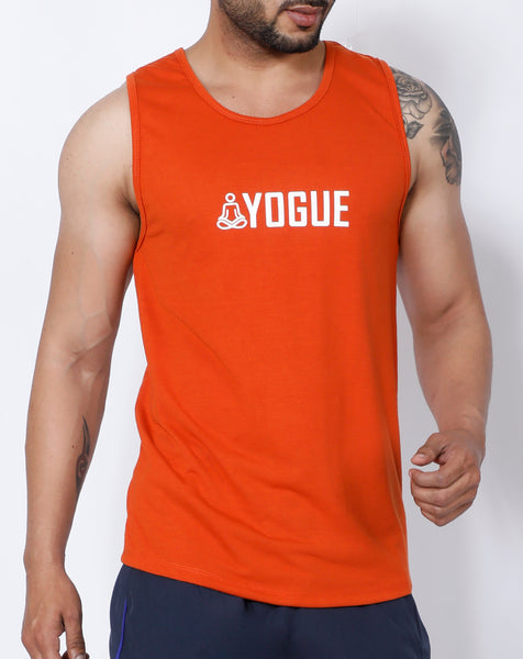 Orange Yogue Tank