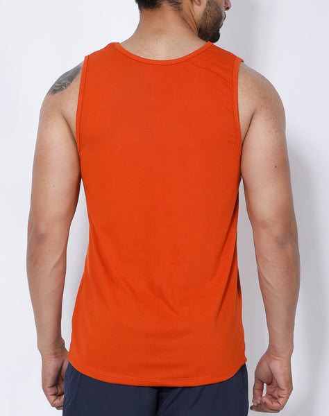 Orange Yogue Tank