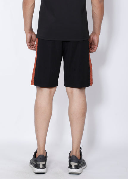 Black Orange Basketball Shorts