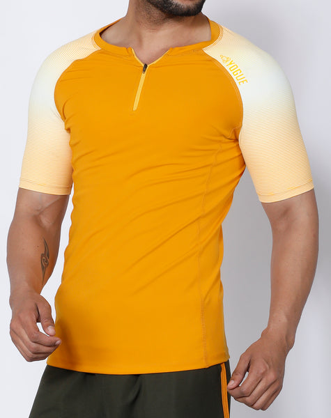 Mustard Yellow Compression T-Shirt