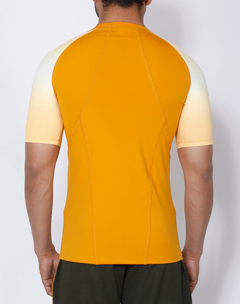 Mustard Yellow Compression T-Shirt