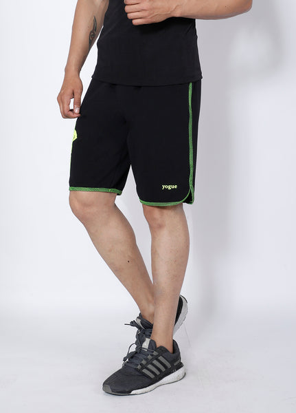 Black Neon Football Shorts